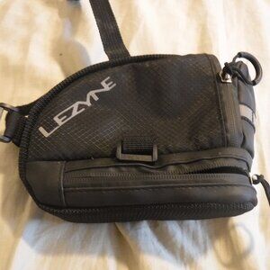 Lezyne L Caddy Saddle Bag Cycling Size Large Broken Zipper